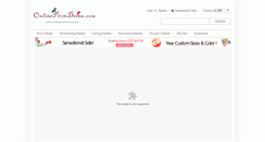 Desktop Screenshot of onlinepromdress.com